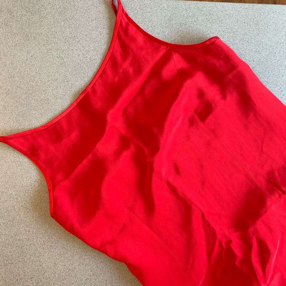 High Neck 100% Silk Dress